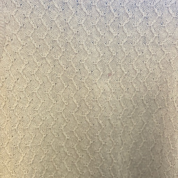 Vtg Women’s LL BEAN Academia Grandpacore Cream Knit Button-Up Vest Sz.M - Picture 6 of 6